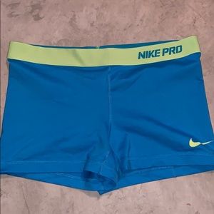Nike spandex shorts